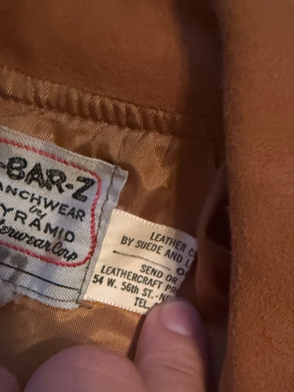 VTG 50s/60s K-Bar-Z Ranchwear (Suede & Leather Experts) Fringe Jacket Kid Size 8